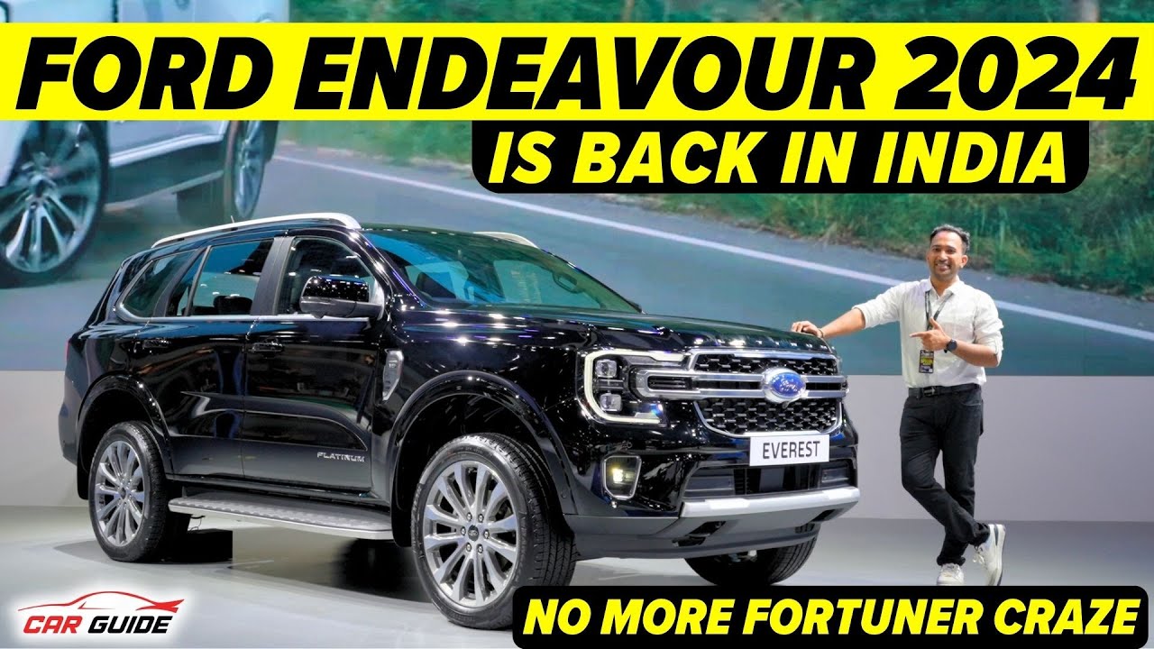 भारत में ford endeavour 2024 टॉप मॉडल की कीमत : Ford endeavour 2024 ! Ford endeavour 2024 mileage !